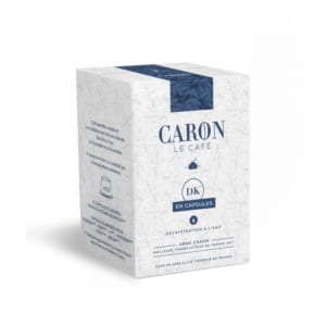 Caron Le Cafe Decaf Coffee 100% High Altitude Arabica 10 Capsules for Nespresso