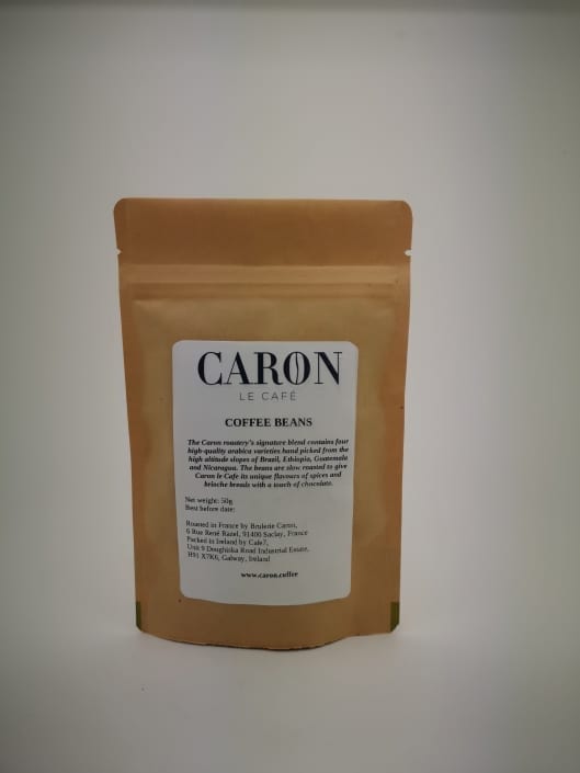 Caron Coffee 100% High Altitude Arabica 50g Free Sample Ground or Beans