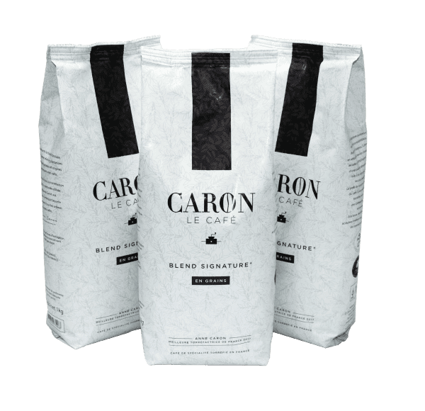 Caron Le Cafe bags of coffee