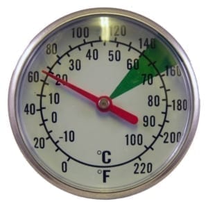Motta Dual Dial Frothing Thermometer - Image 3