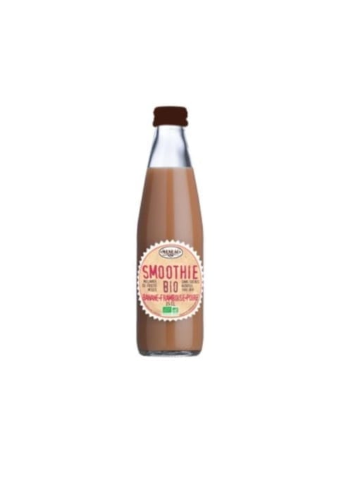 Meneau Organic Smoothie Banana - Raspberry - Pear 25cl