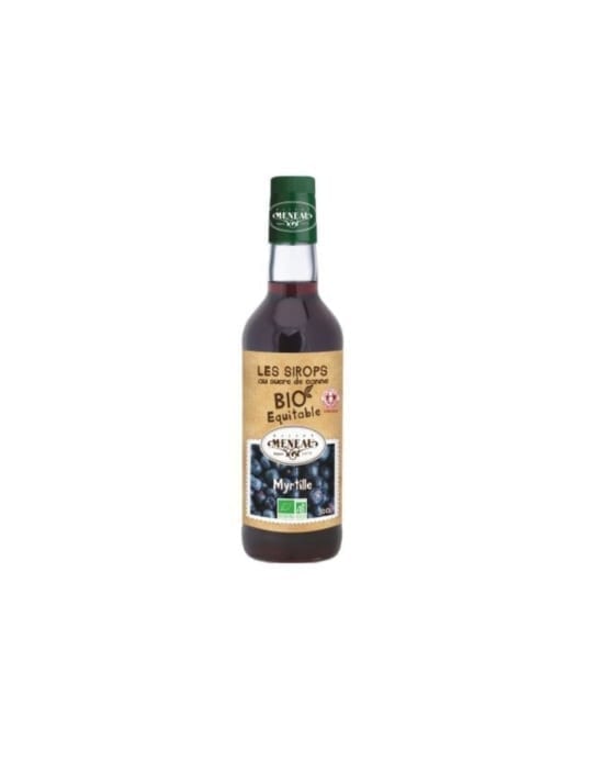 Meneau Organic and fair-for-life Blueberry Syrup 50cl