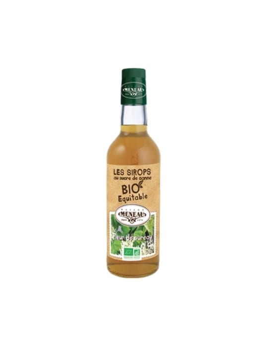 Meneau Organic and fair-for-life Elderflower syrup 50cl