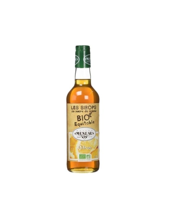 Meneau Organic and fair-for-life Lemon Syrup 50cl