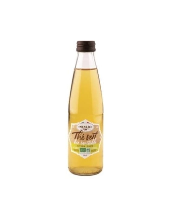 Meneau Organic Iced Tea - Green Tea with Lemon and Thyme