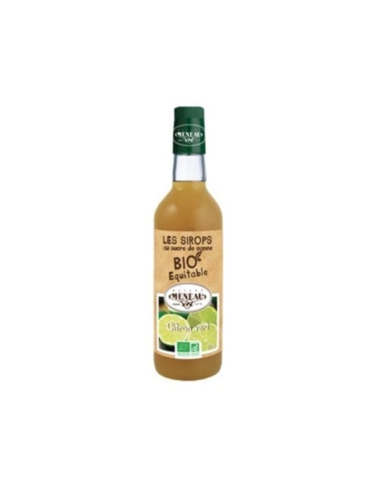 Meneau Organic and fair-for-life Lime Syrup 50cl