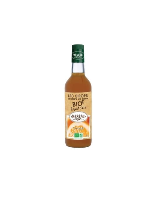 Meneau Organic and fair-for-life Orange Syrup 50cl