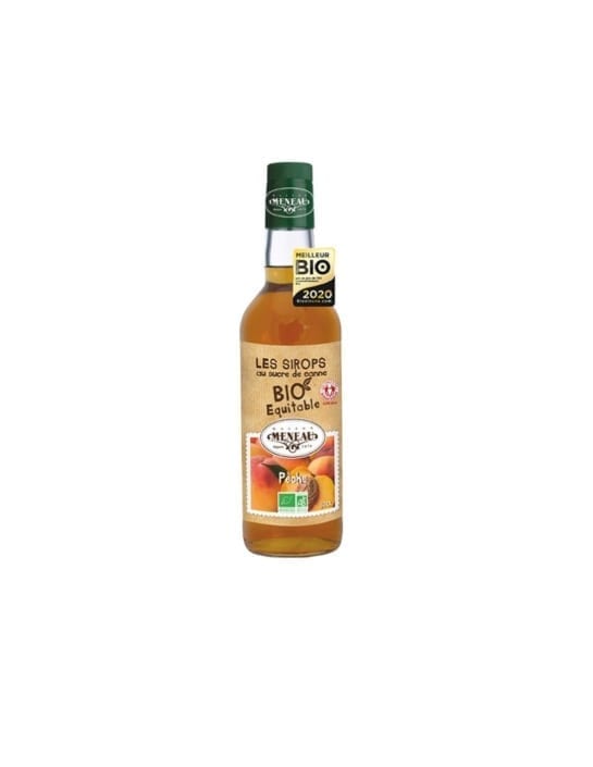 Meneau Organic and fair-for-life Peach Syrup 50cl