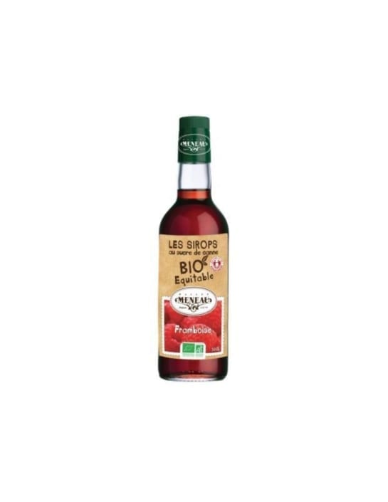 Meneau Organic and fair-for-life Raspberry Syrup 50cl