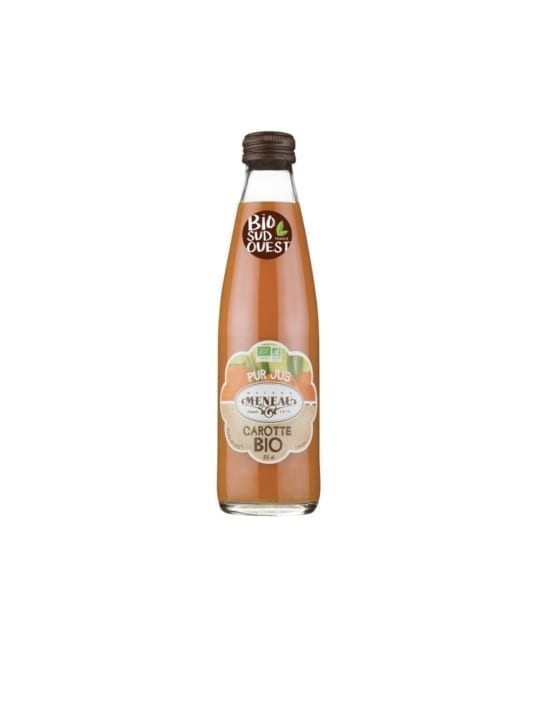 Bottle of carrot juice