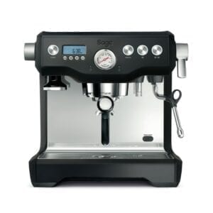 Sage the Dual Boiler Coffee Machine - Black Truffle