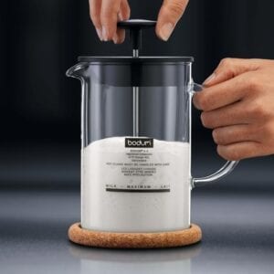 Bodum latteo milk frother glass