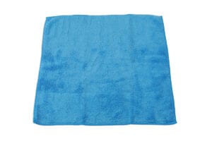 Microfibre cloth 400 x 400mm - Blue - Image 3