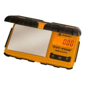 Tuff-weight Scale with Impact Resistant Case - Orange