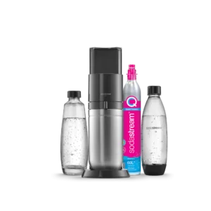 SodaStream Duo - Sparkling Water Maker - Starter Kit - Black