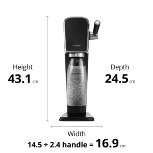 SodaStream Art Sparkling Water Maker Starter KIt - White - Image 5