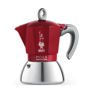 Bialetti Moka Induction Coffee Makers Red - 2 Cups