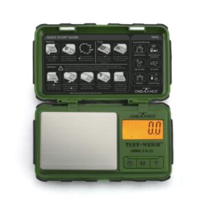 Tuff-weight Scale with Impact Resistant Case - Green