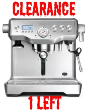 Sage the Dual Boiler Coffee Machine - Brushed Stainless