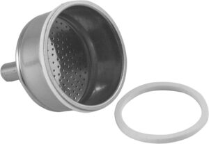 Bialetti Funnel Filter + Gasket for Brikka - 2 Cups