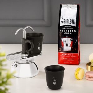 Bialetti New Set Mimi Induction Coffee Makers + 2 Cups - Image 2