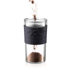 Bodum Travel Press Transpar 12Oz Black - 0.35L - Image 2