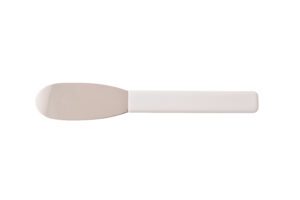 Metal Spatula White Handle - Small