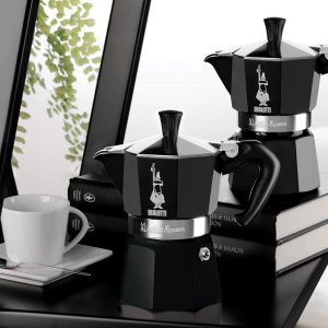 Bialetti Moka Express Coffee Makers Black - 3 Cups - Image 2