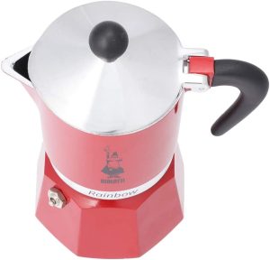 Bialetti Rainbow Coffee Makers Red - 3 Cups - Image 2