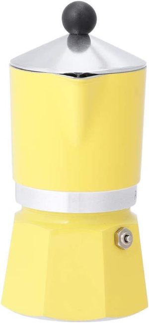 Bialetti Rainbow Coffee Makers Yellow - 3 Cups - Image 2