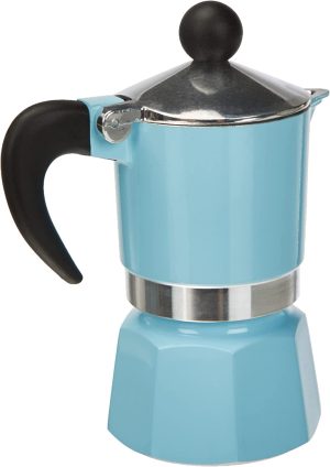 Bialetti Rainbow Coffee Maker Light Blue - 1 Cup - Image 2