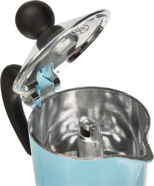 Bialetti Rainbow Coffee Maker Light Blue - 1 Cup - Image 3
