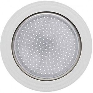 Bialetti 3 Gaskets + 1 Filter Plate for Moka Induction - 6 Cups