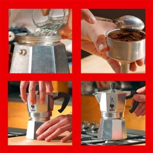 Bialetti Moka Express Coffee Maker - 1 Cup - Image 4