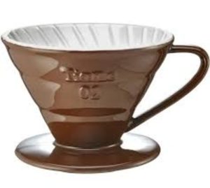 Dripper Tiamo V02 Conic Brown -4 Cups