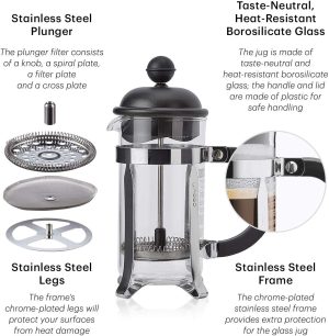 Bodum Chambord French Press Shiny -3 Cups - Image 3