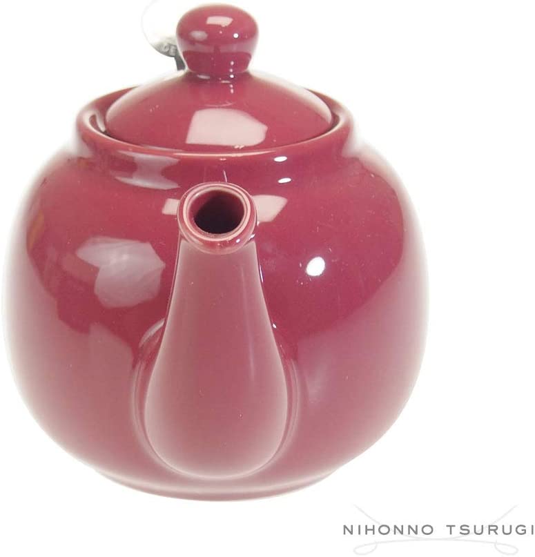 Burgundy Classic 6 Cup Ceramic Teapot